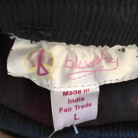 Blue Sky Boho Embroidered Maxi Skirt – Fair Trade – Size L NWT - Picture 4 of 7